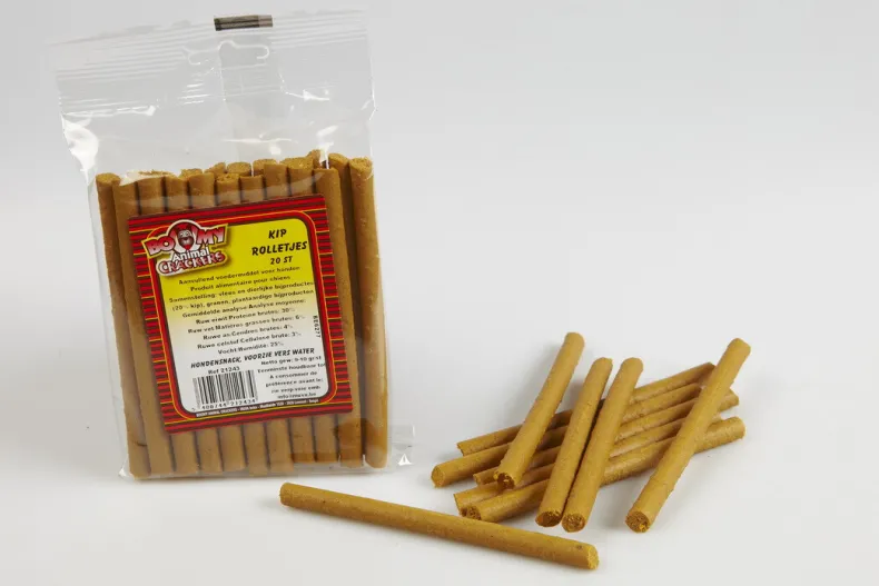 Rolletjes met kip 200 gr