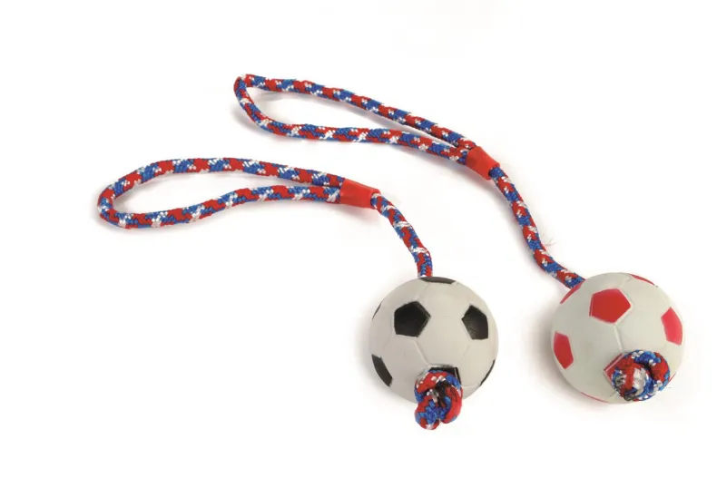 Rubber sponzenbal 30 cm koord