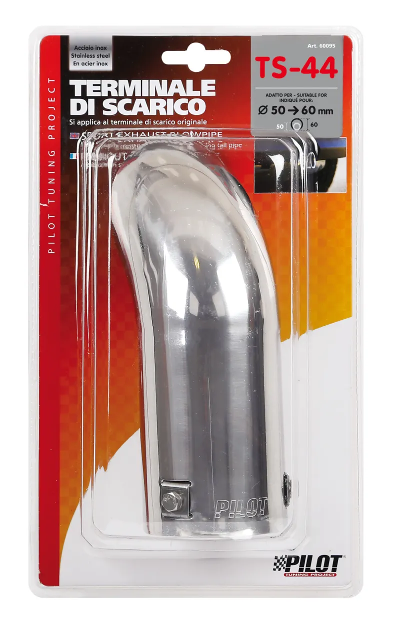 RVS Uitlaatsierstuk TS-44