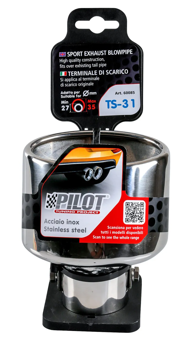 RVS Uitlaatsierstuk TS-31