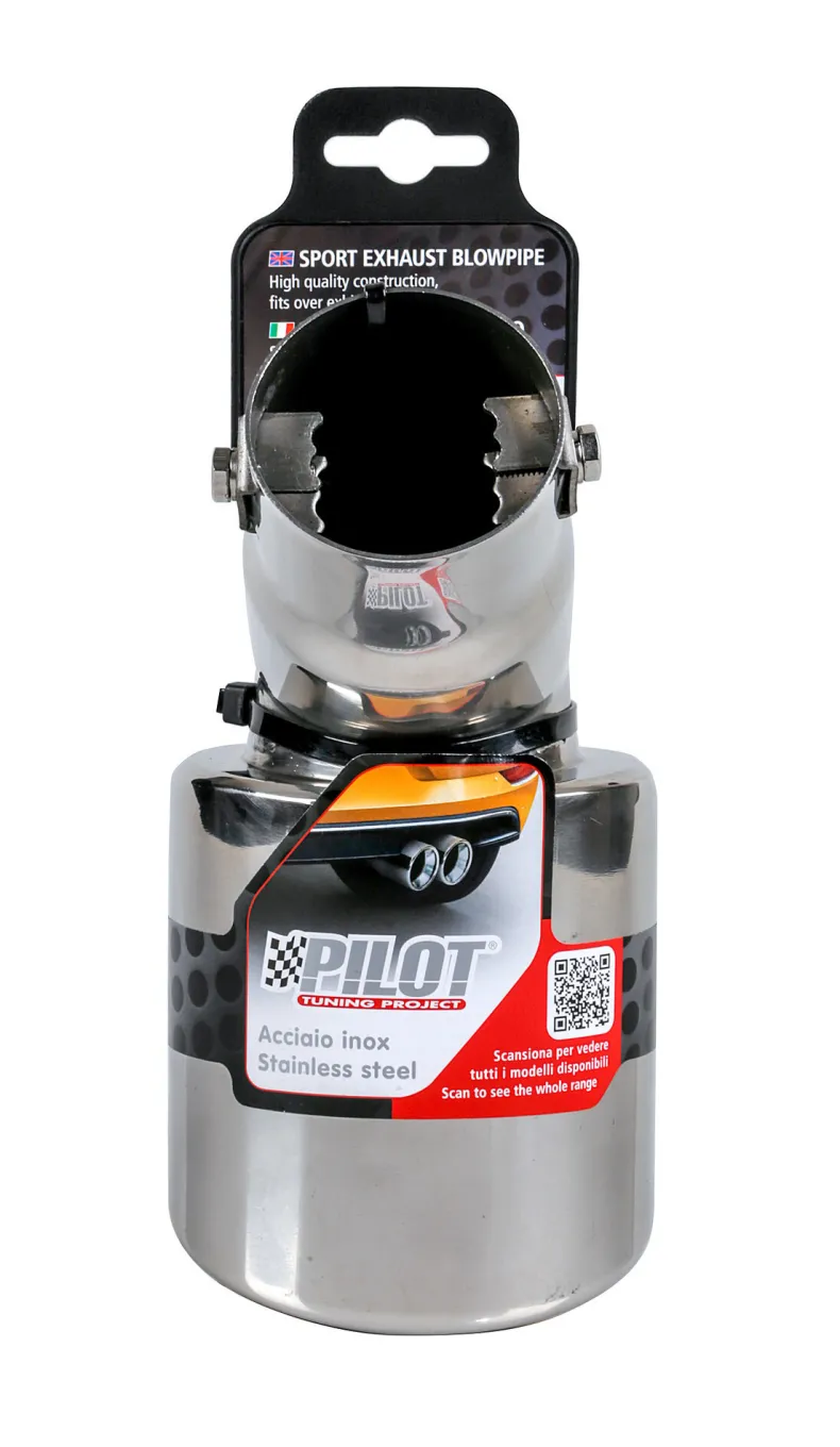 RVS Uitlaatsierstuk TS-21