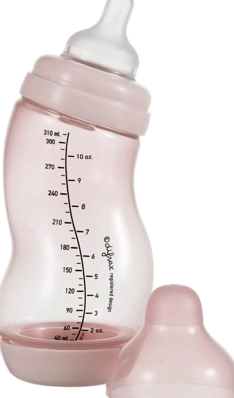 S-babyfles Wide 310 ml Blossom