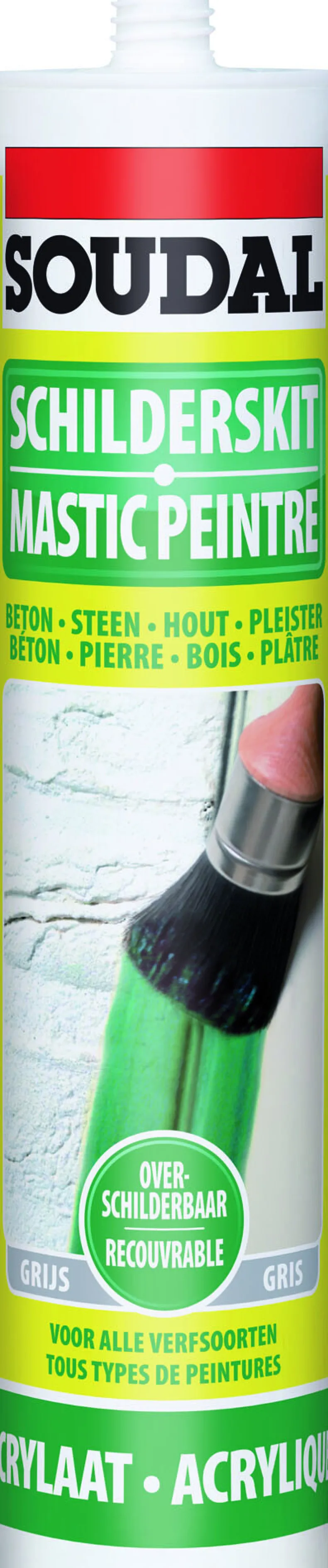 Schilderskit grijs 310 ml