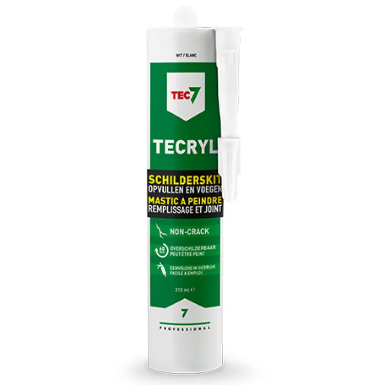Schilderskit Tecryl Wit 310 ml