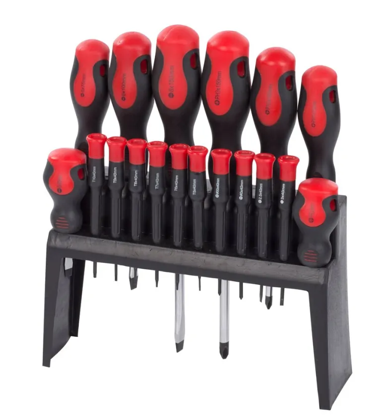 Schroevendraaiers set multi 18-delig