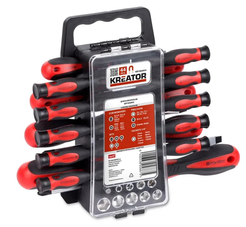 Schroevendraaierset multi 44-delig