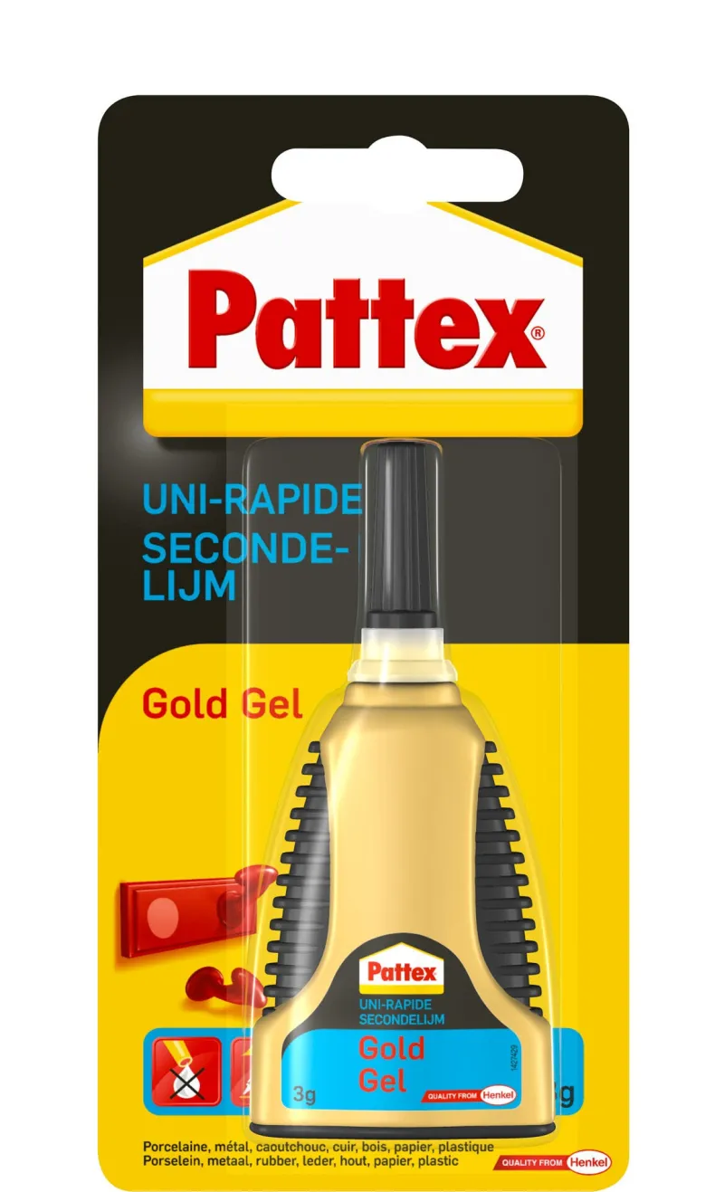 Secondelijm gold gel 3 g