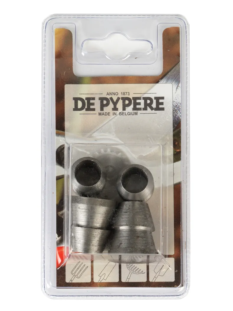 Set ronde metalen spiëen