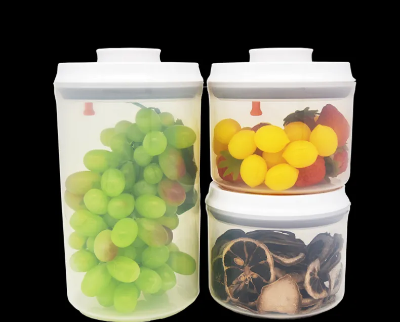 Set voorraaddozen rond