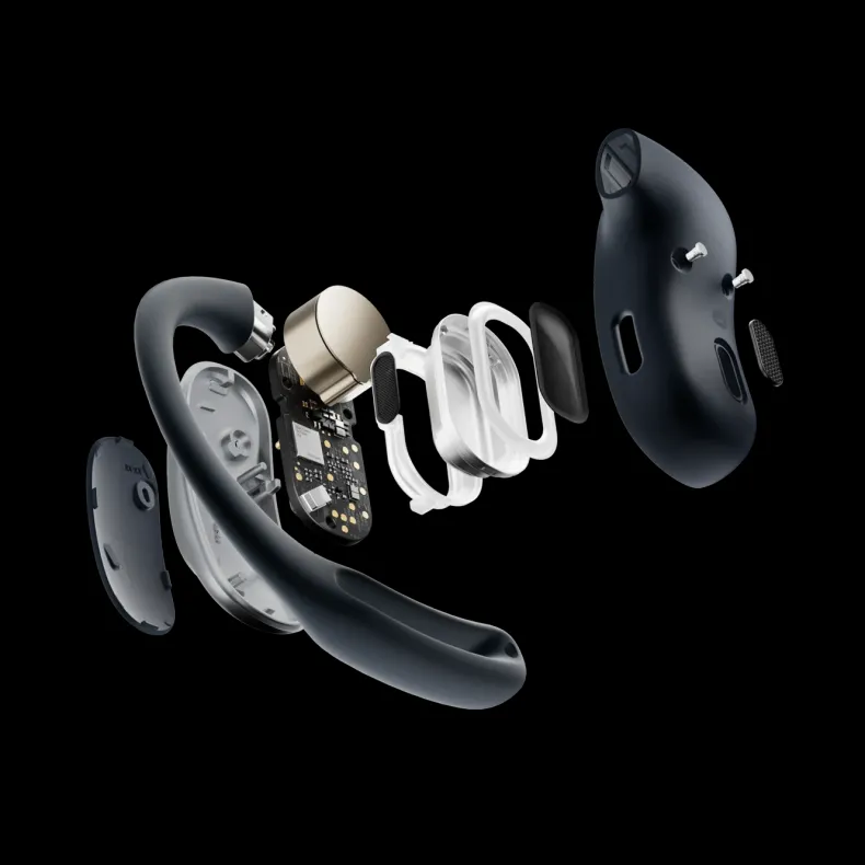 Shokz OpenFit Air Koptelefoon  - Open Ear - Zwart