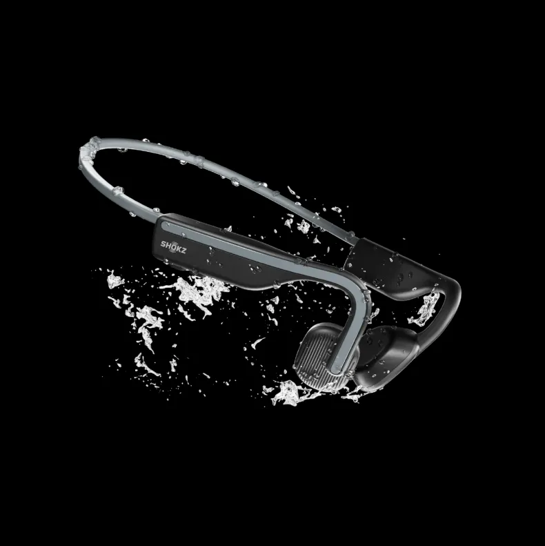 Shokz OpenMove Sport Koptelefoon  - Bone Conduction - Grijs