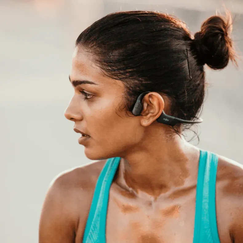 Shokz OpenRun Pro Sport Koptelefoon - Bone Conduction - Zwart