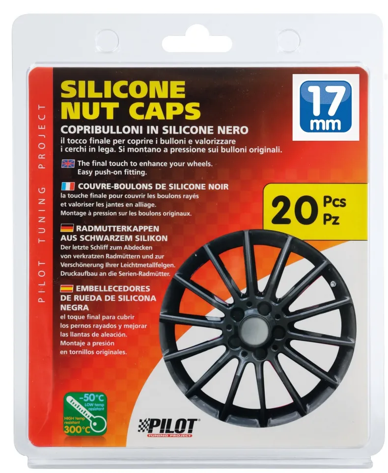 Silicone Wielmoerdoppen x20 17mm