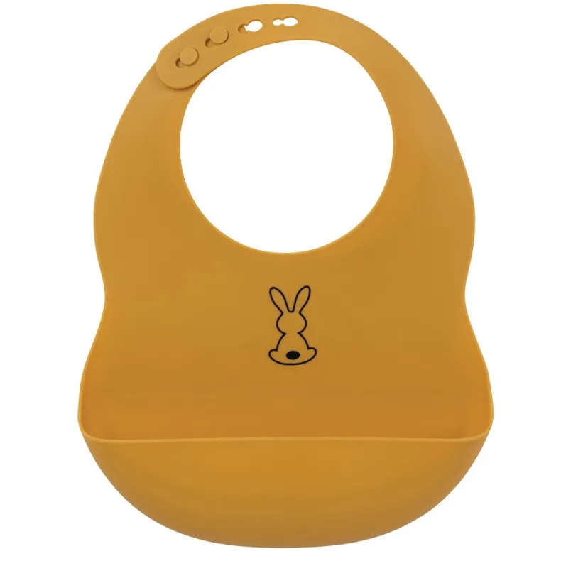 Slabbetje Silicone Oker