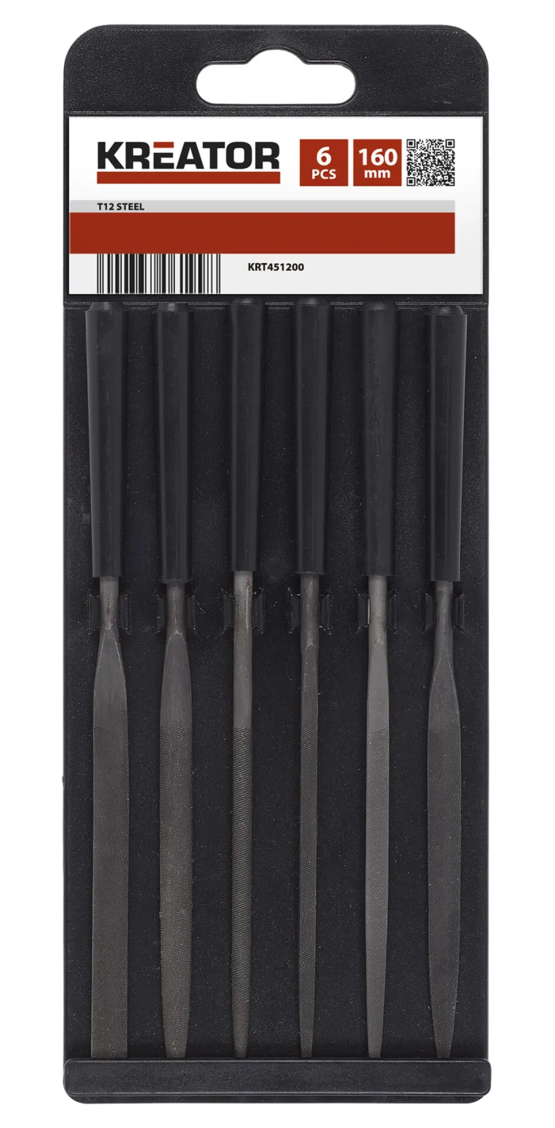 Sleutelvijlen 6 stuks