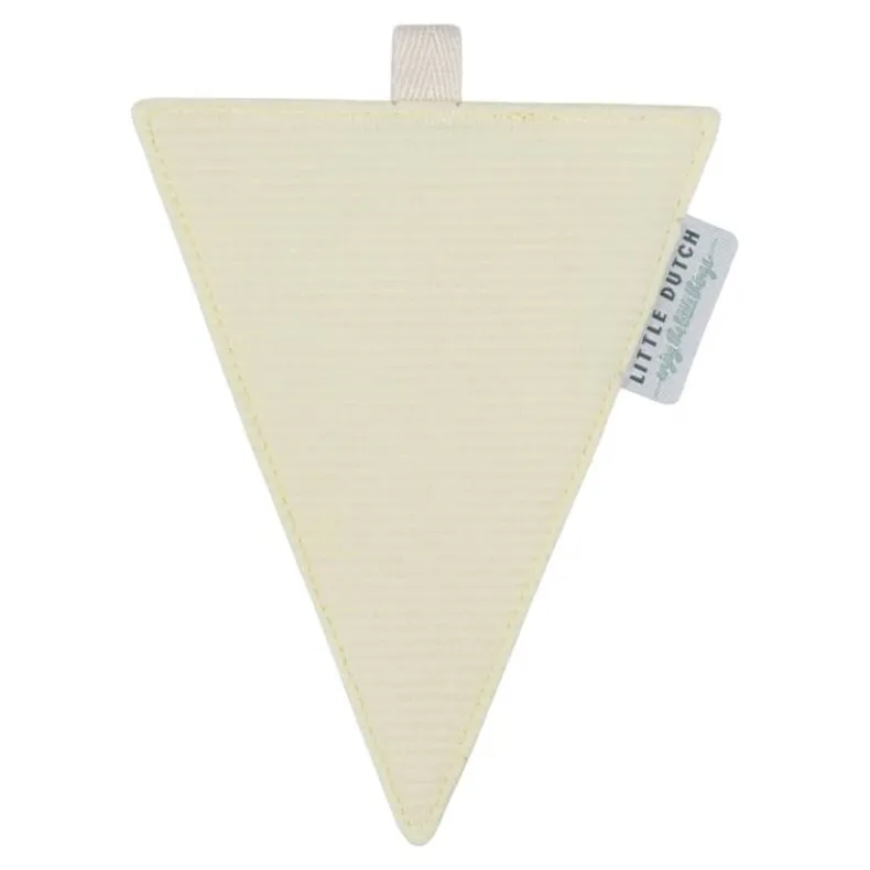 Slinger element - vlag geel