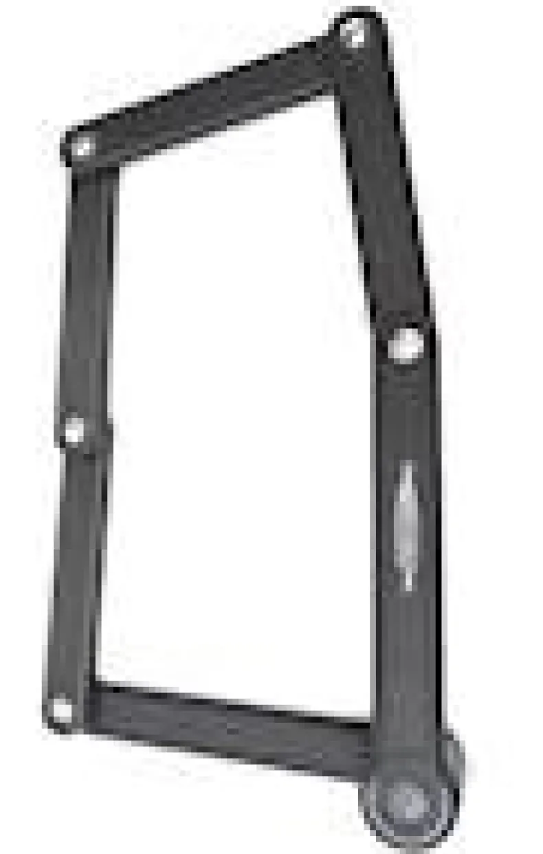 Slot plooibaar 192x76 mm met houder