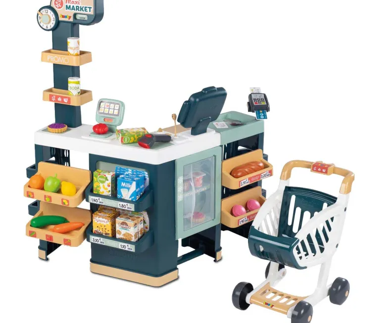 Smoby Speelgoedwinkel Maxi Market - 51 delig