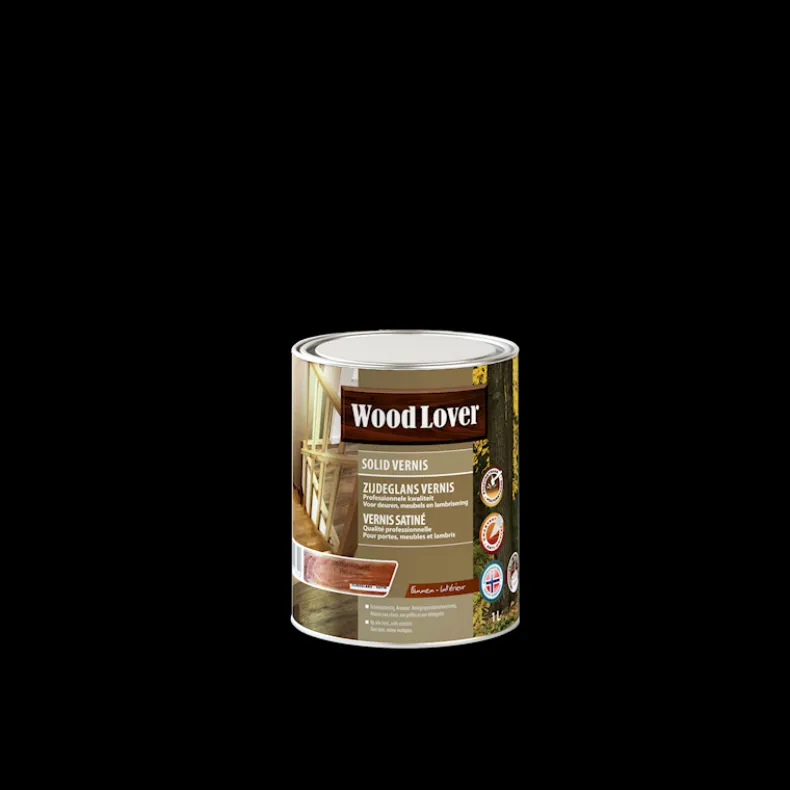 Solid vernis oud mahonie 1 L