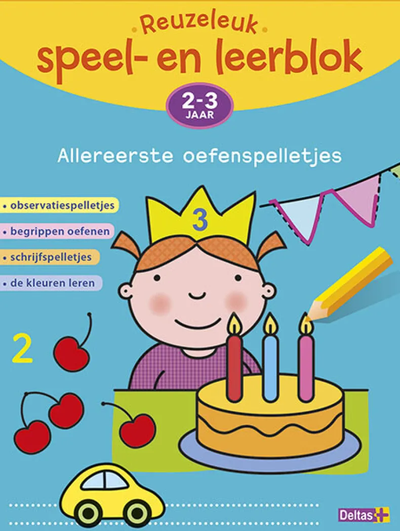 Speel- en leerblok: allereerste oefenspelletjes