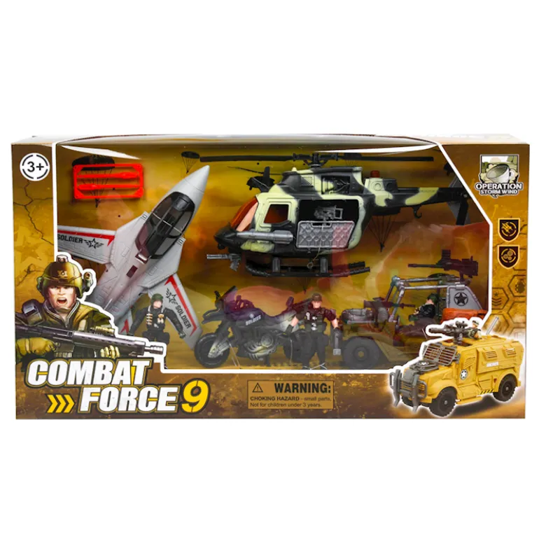 Speelset legervoertuigen