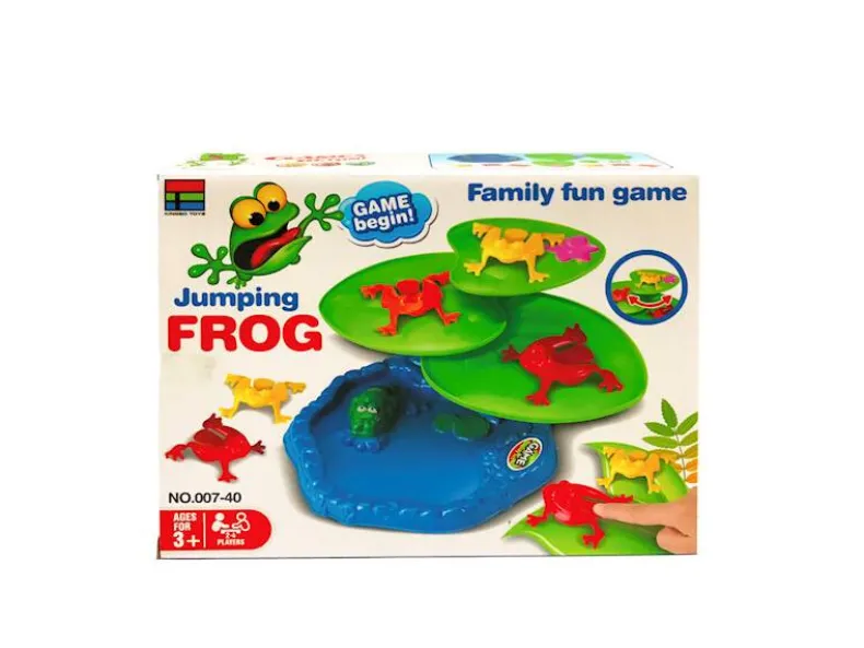 Springende kikker spel