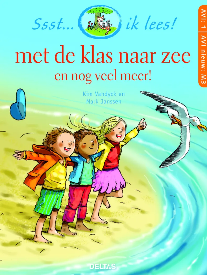 Ssst... Ik Lees! - Met de klas naar zee. leesboek AVI 1
