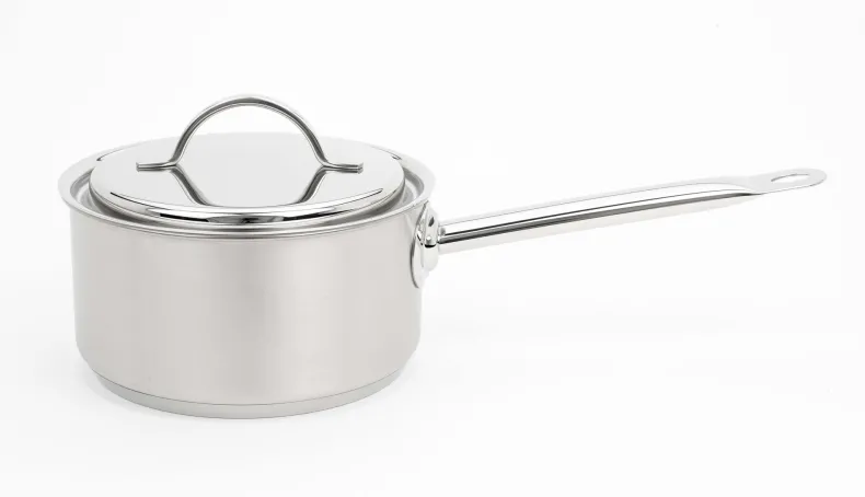 Steelpan met deksel 16 cm