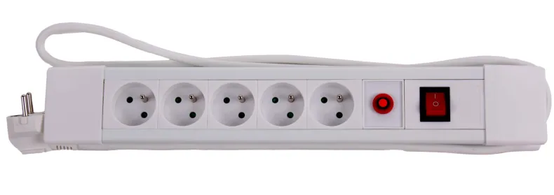 Stekkerblok met schakelaar 1,5 m 5 x 16 A