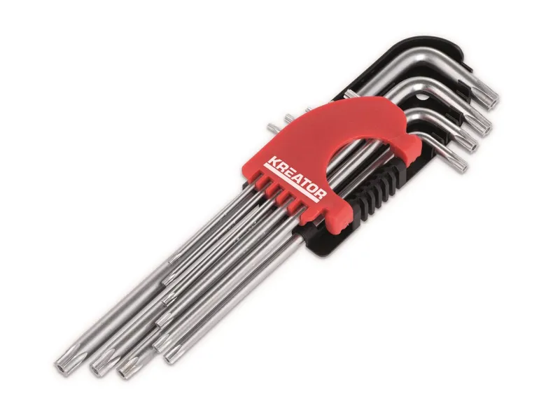 Stifstleutelset long 9-delig torx
