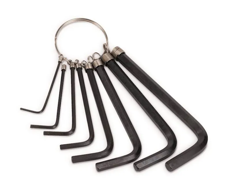 Stiftsleutel ring 8-delig 1,5-6 mm