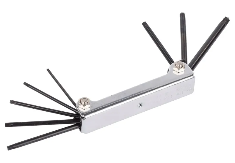 Stiftsleutelset 8-delig torx