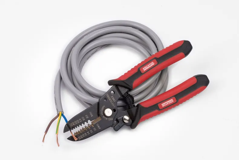 Strip- en snijtang rubber grip