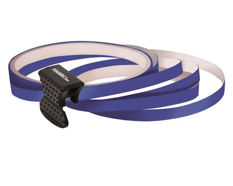 Striping donkerblauw