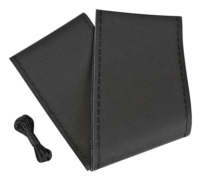 Stuurovertrek Leder Zwart 37-39cm