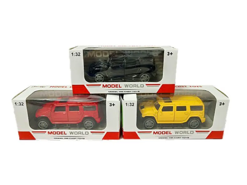 SUV met licht en geluid 1 stuk