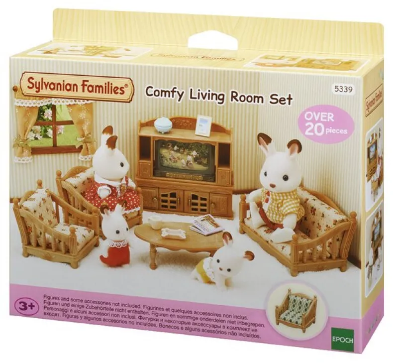 Sylvanian Families woonkamerset
