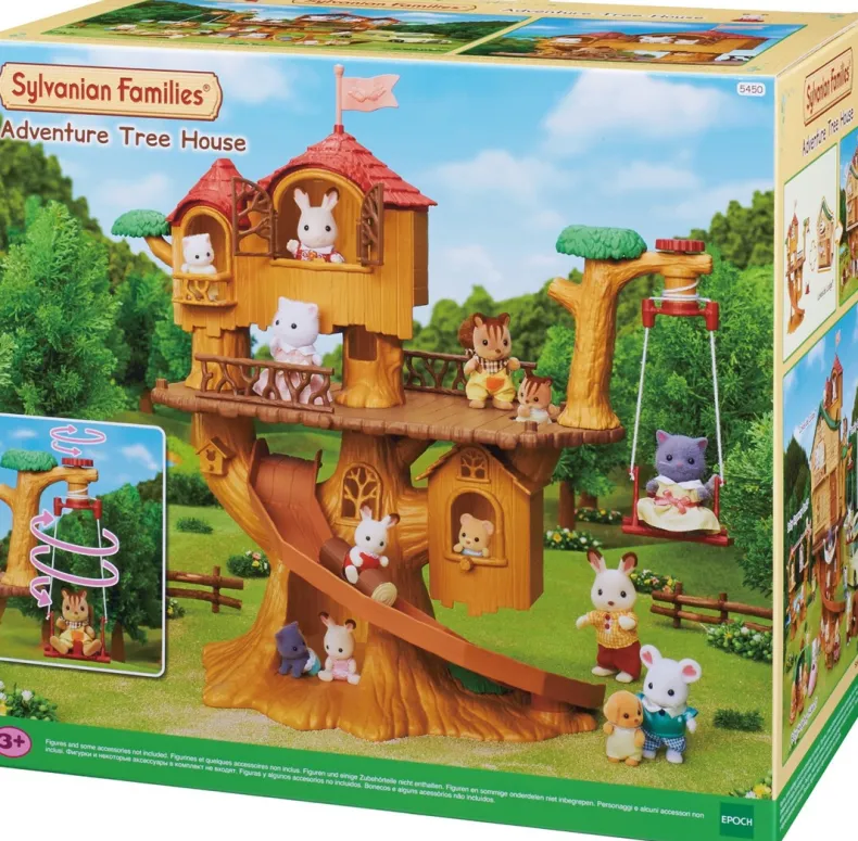 Sylvanian Families avontuurlijke boomhut