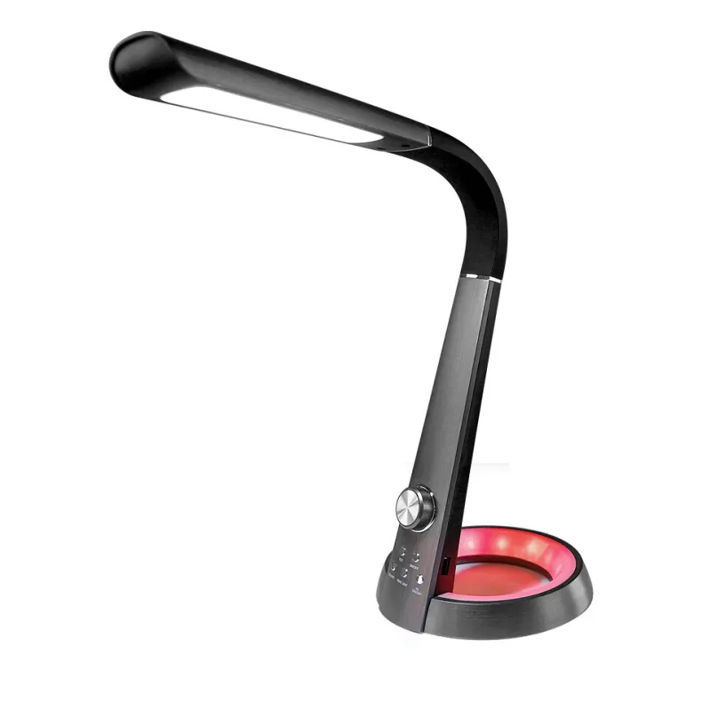 Bureaulamp LED 8W Zwart