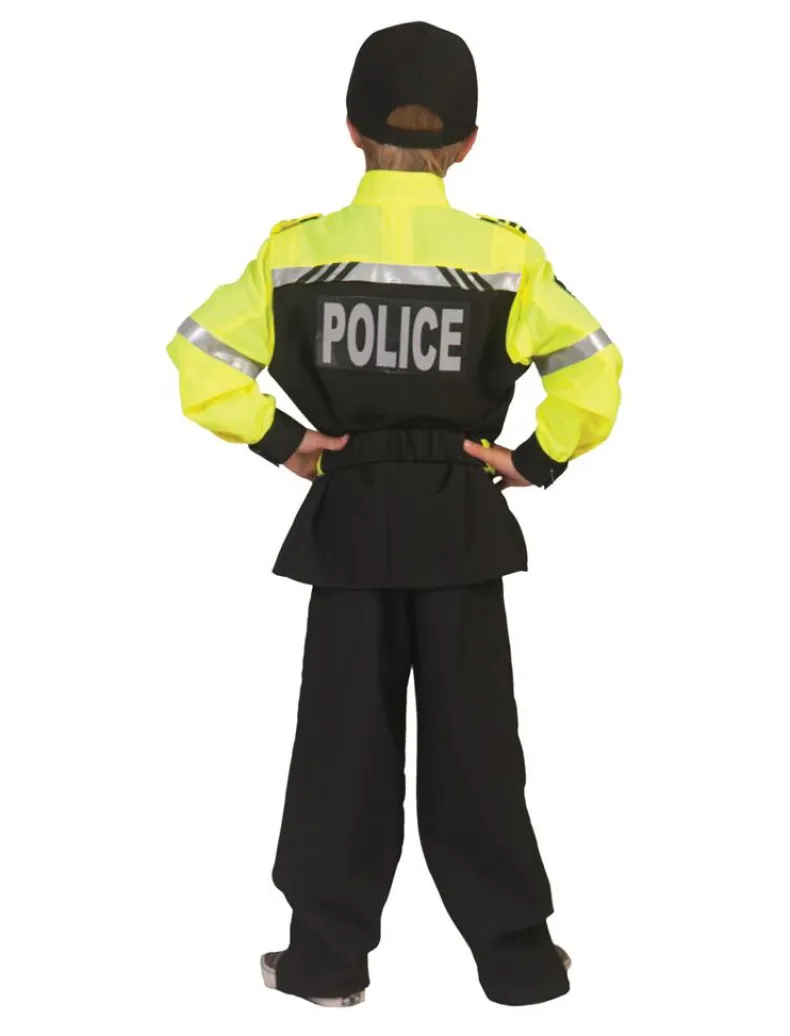 Kinderkostuum Politie Agent Sam - Maat 128