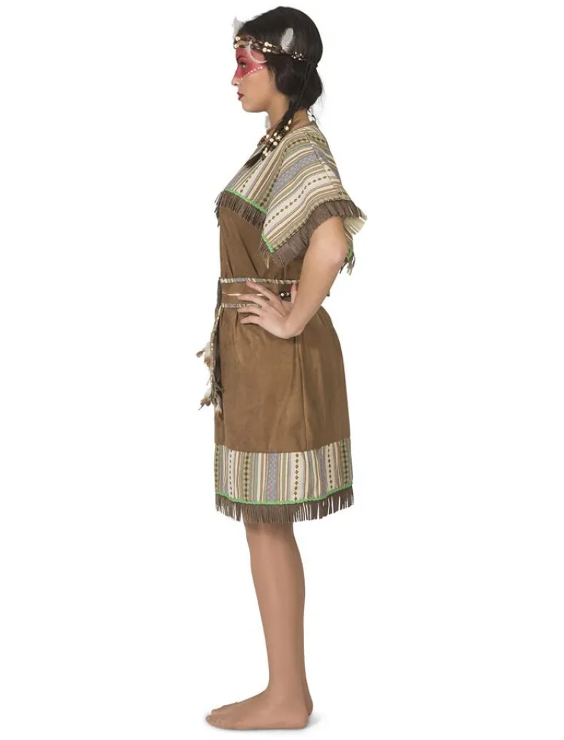 Indiaan Kostuum Maanlicht Isi Dames - Maat 48/50