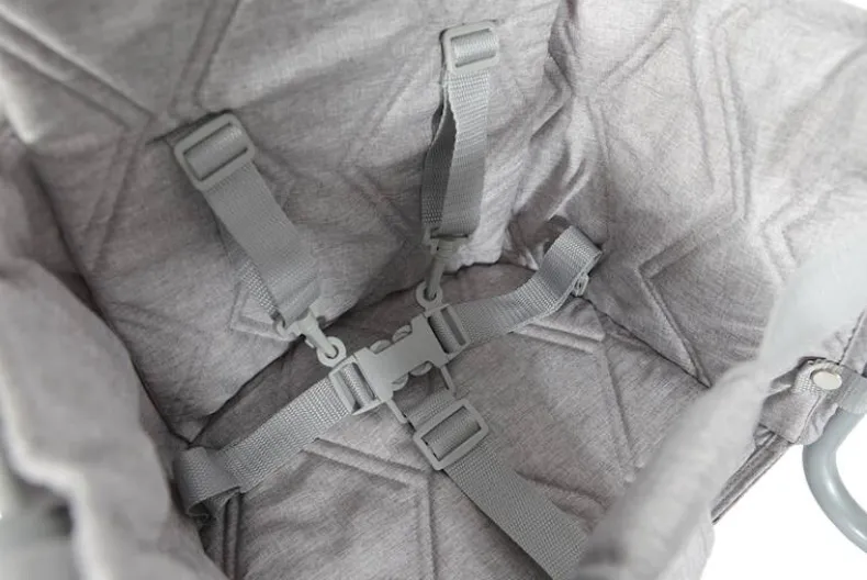 Tafelhangstoel Rafi Grijs