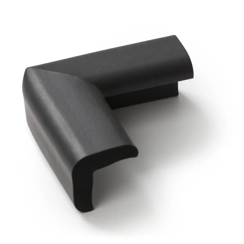 Tafelhoekjes Foam zwart x4