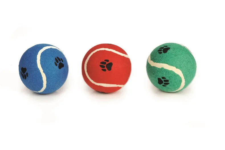 Tennisbal met voetopdruk jumbo