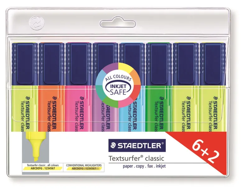 Textsurfer Classic 8 kleuren