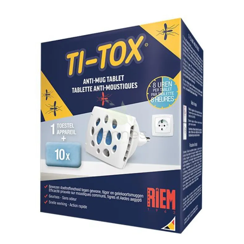 Ti-Tox anti-mug tablet starter kit