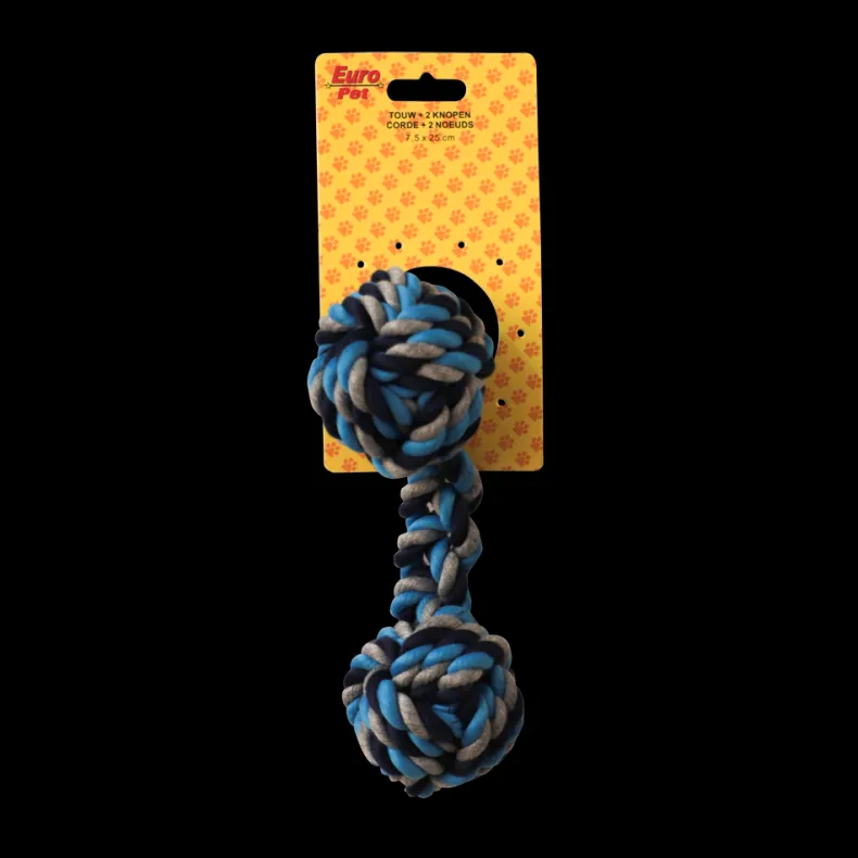 Touw + 2 knoppen 7.5x25 cm