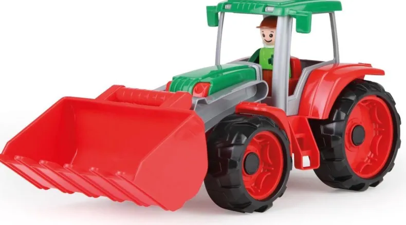 Tractor Truxx 38x16,5 cm rood/groen