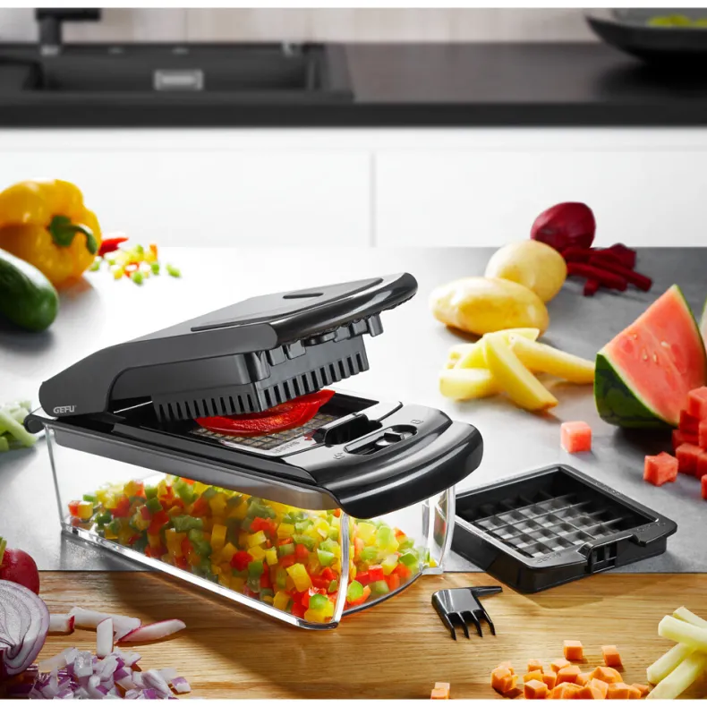 Treppo snijder blokjes en reepjes