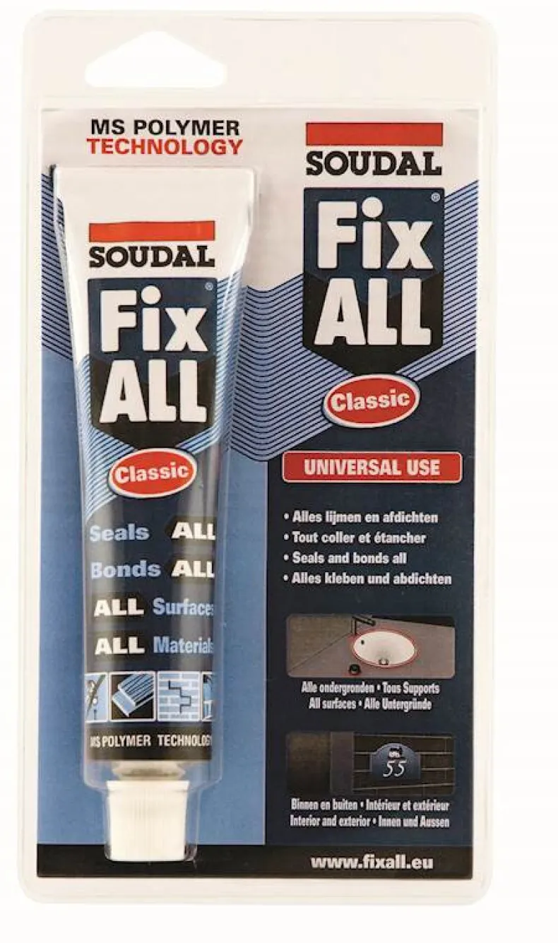 Tube fix all wit 80 ml